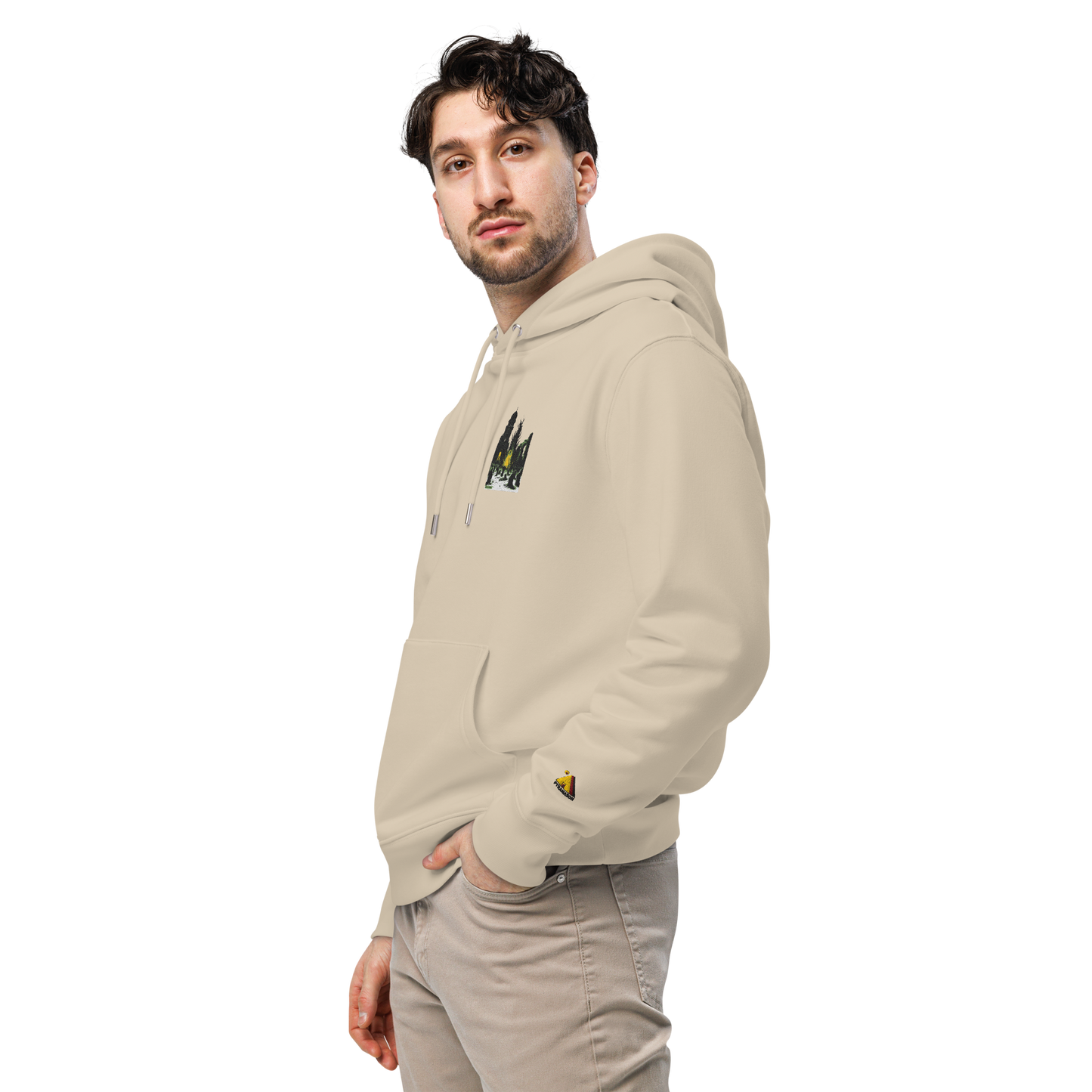 Premium Organic Music-Inspired Hoodie with Spotify Code | Pyramason MHD5