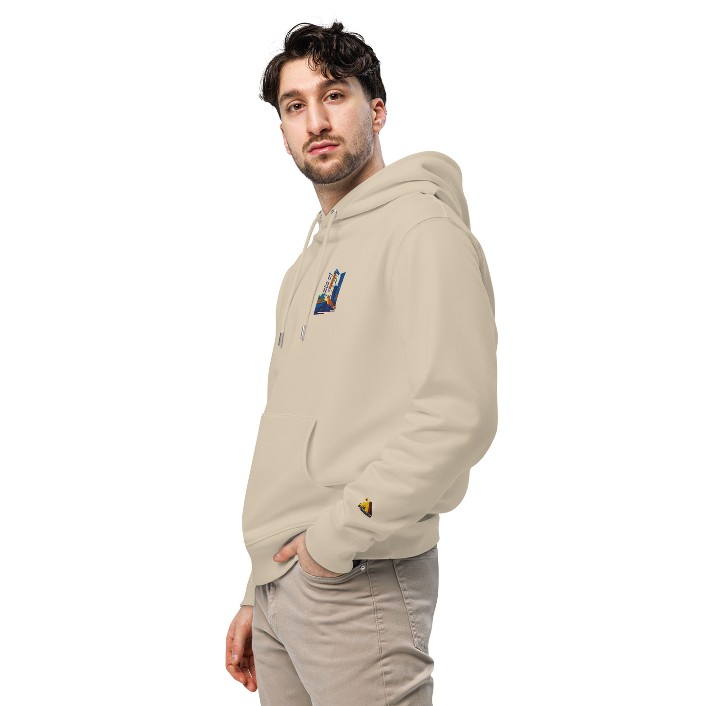 Premium Organic Music-Inspired Hoodie with Spotify Code | Pyramason MHD7