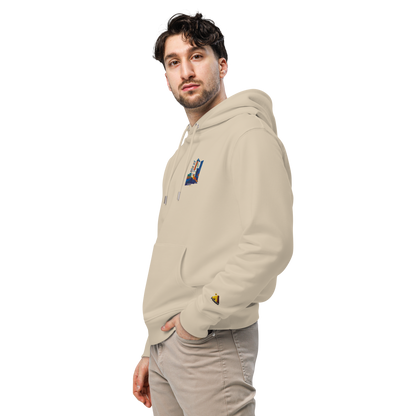 Premium Organic Music-Inspired Hoodie with Spotify Code | Pyramason MHD7