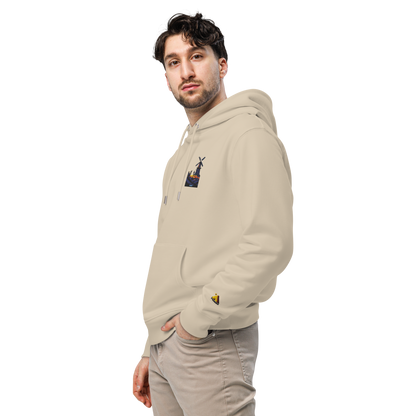 Premium Organic Music-Inspired Hoodie with Spotify Code | Pyramason MHD9