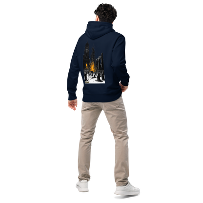 Premium Organic Music-Inspired Hoodie with Spotify Code | Pyramason MHD5