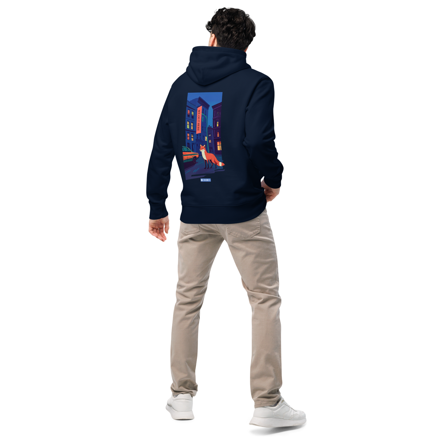 Premium Organic Music-Inspired Hoodie with Spotify Code | Pyramason MHD7