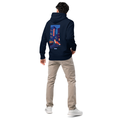 Premium Organic Music-Inspired Hoodie with Spotify Code | Pyramason MHD7