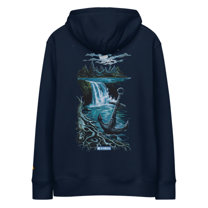 Premium Organic Music-Inspired Hoodie with Spotify Code | Pyramason MHD8