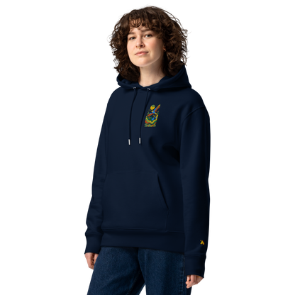 Premium Organic Music-Inspired Hoodie with Spotify Code | Pyramason MHD4