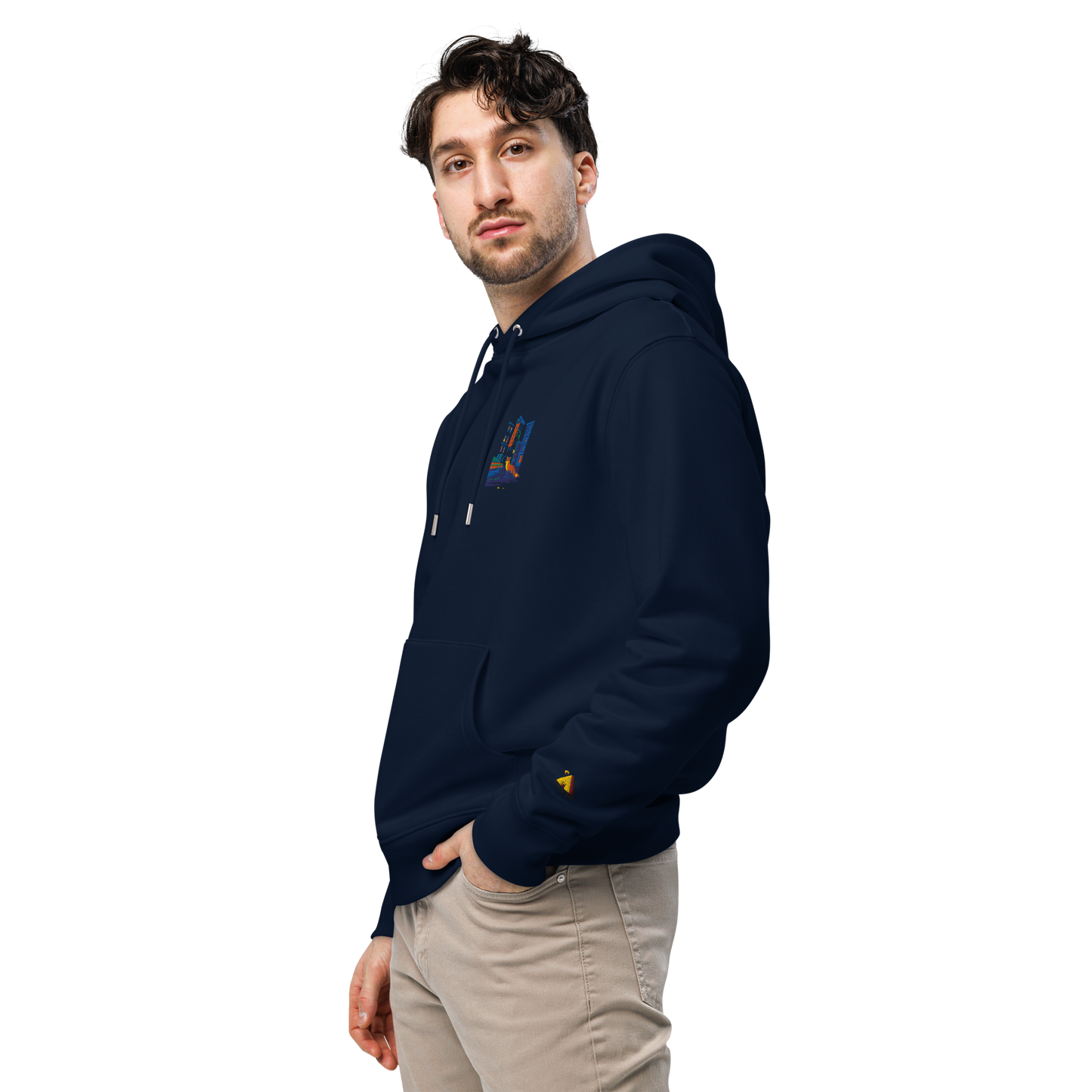 Premium Organic Music-Inspired Hoodie with Spotify Code | Pyramason MHD7