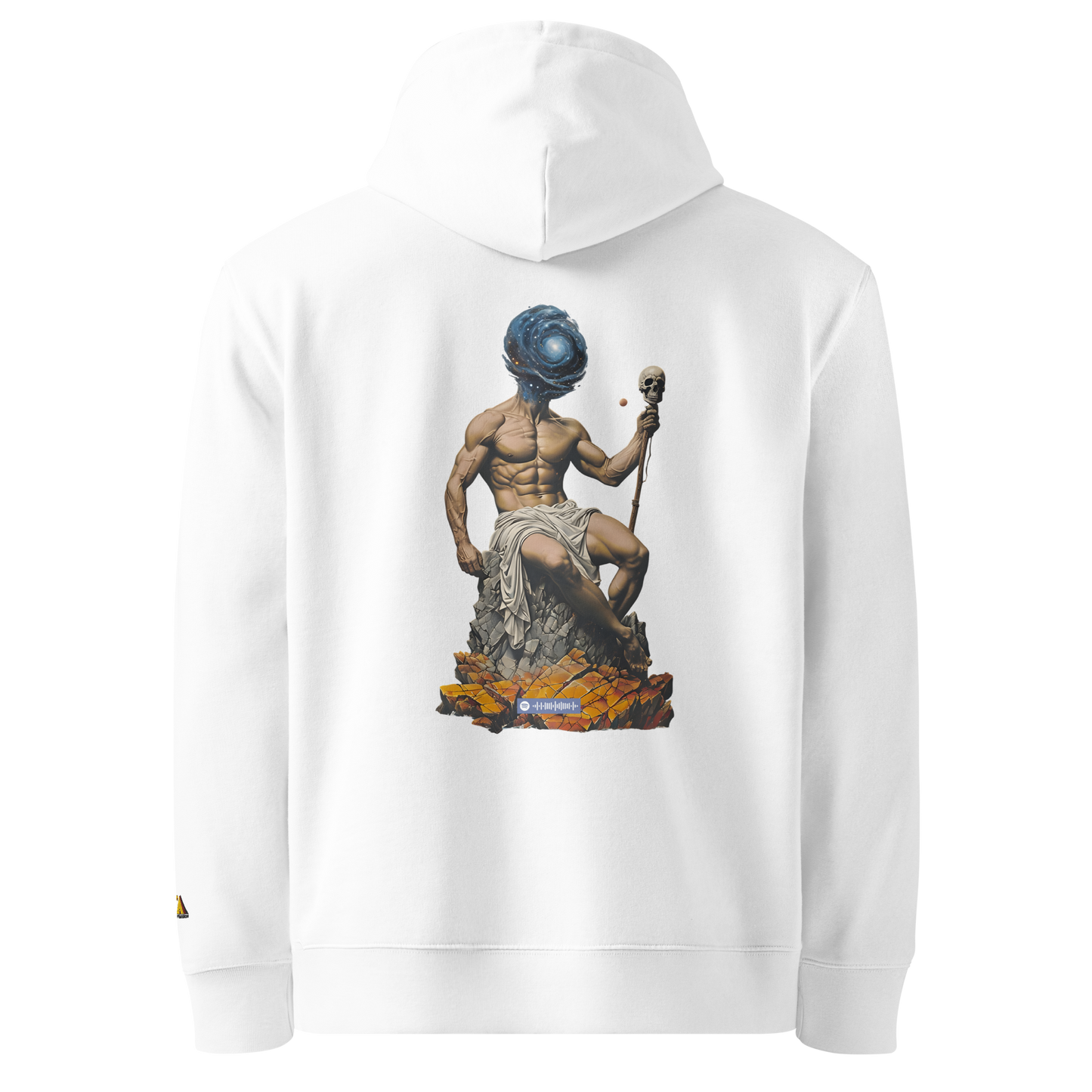 Premium Organic Music-Inspired Hoodie with Spotify Code | Pyramason MHD1