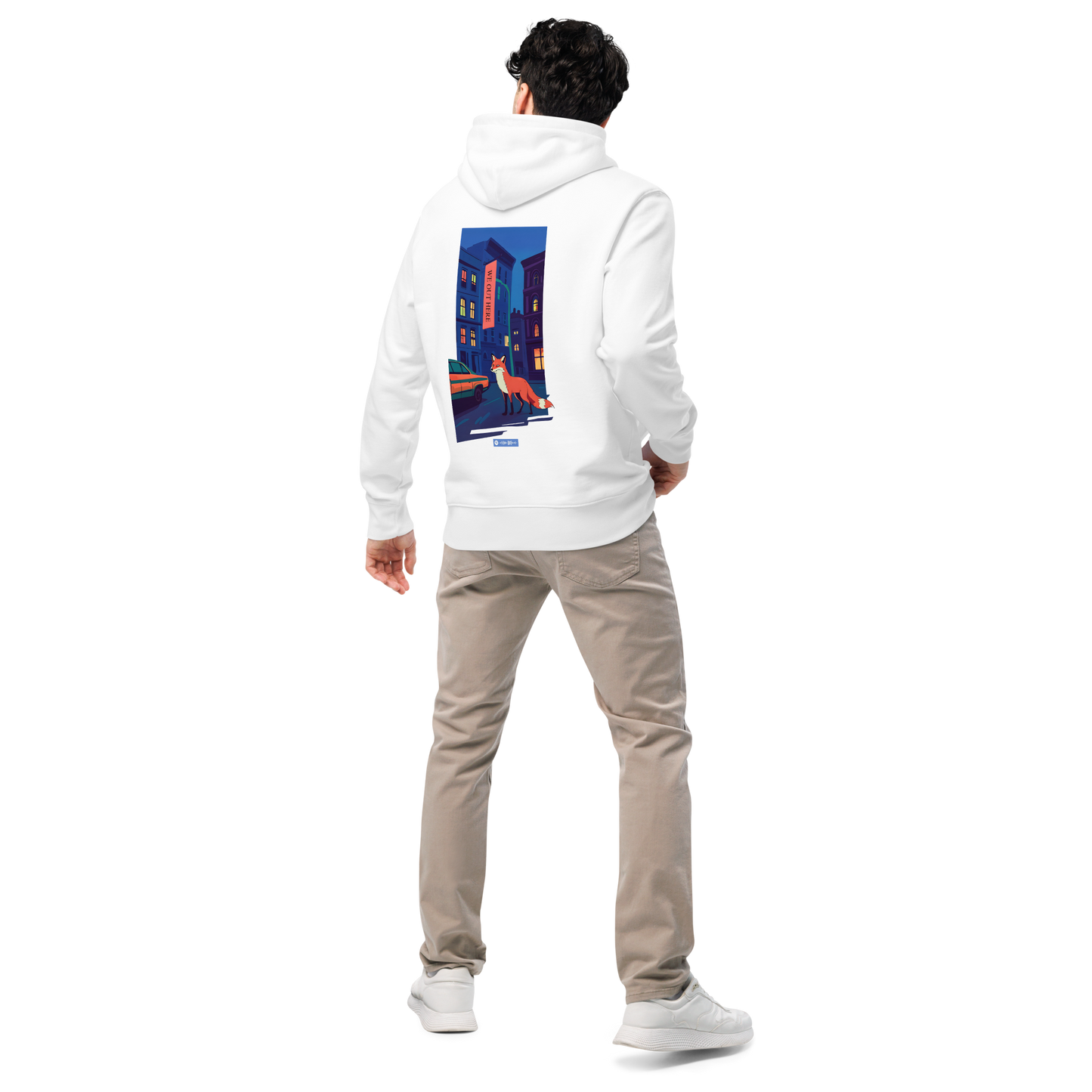 Premium Organic Music-Inspired Hoodie with Spotify Code | Pyramason MHD7