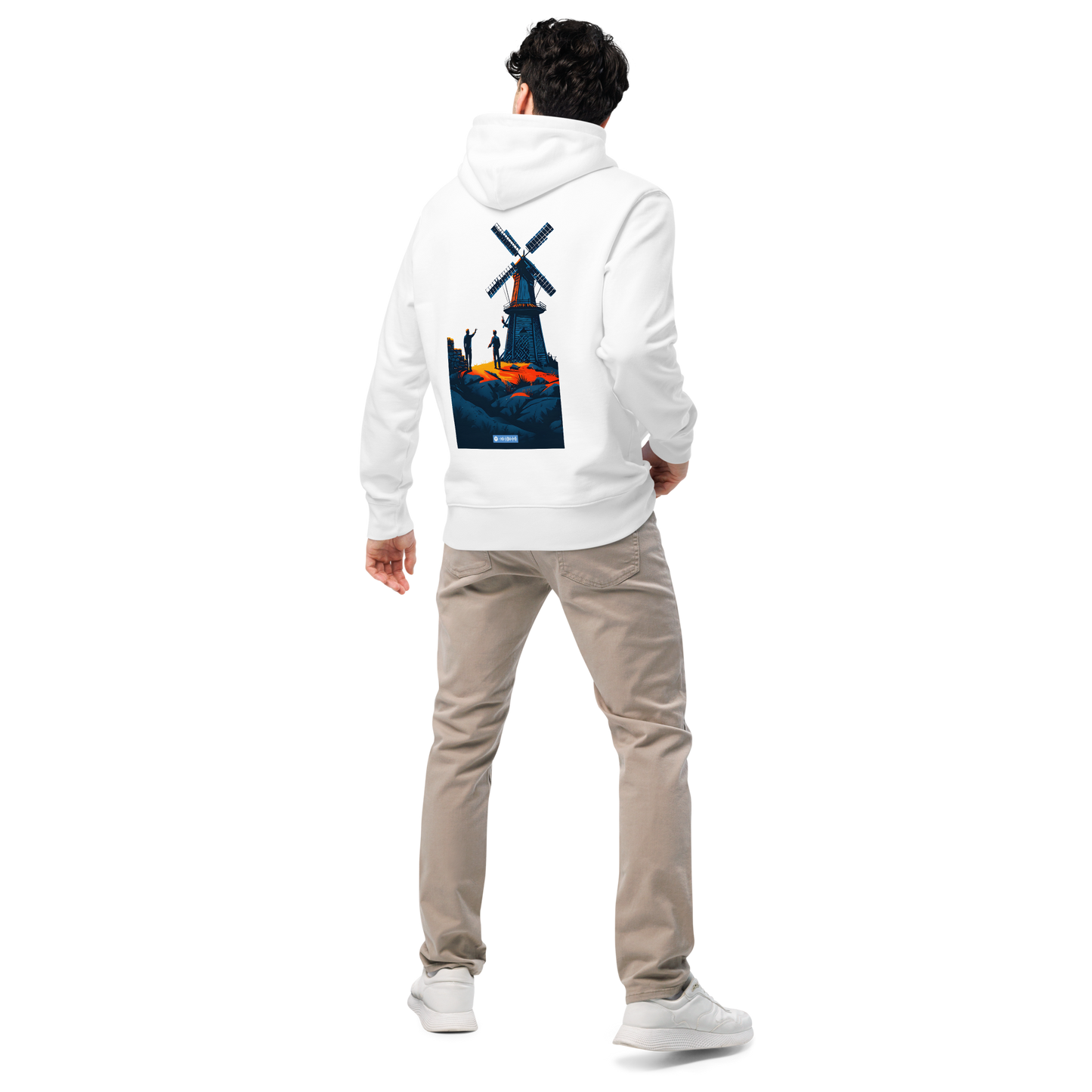 Premium Organic Music-Inspired Hoodie with Spotify Code | Pyramason MHD9