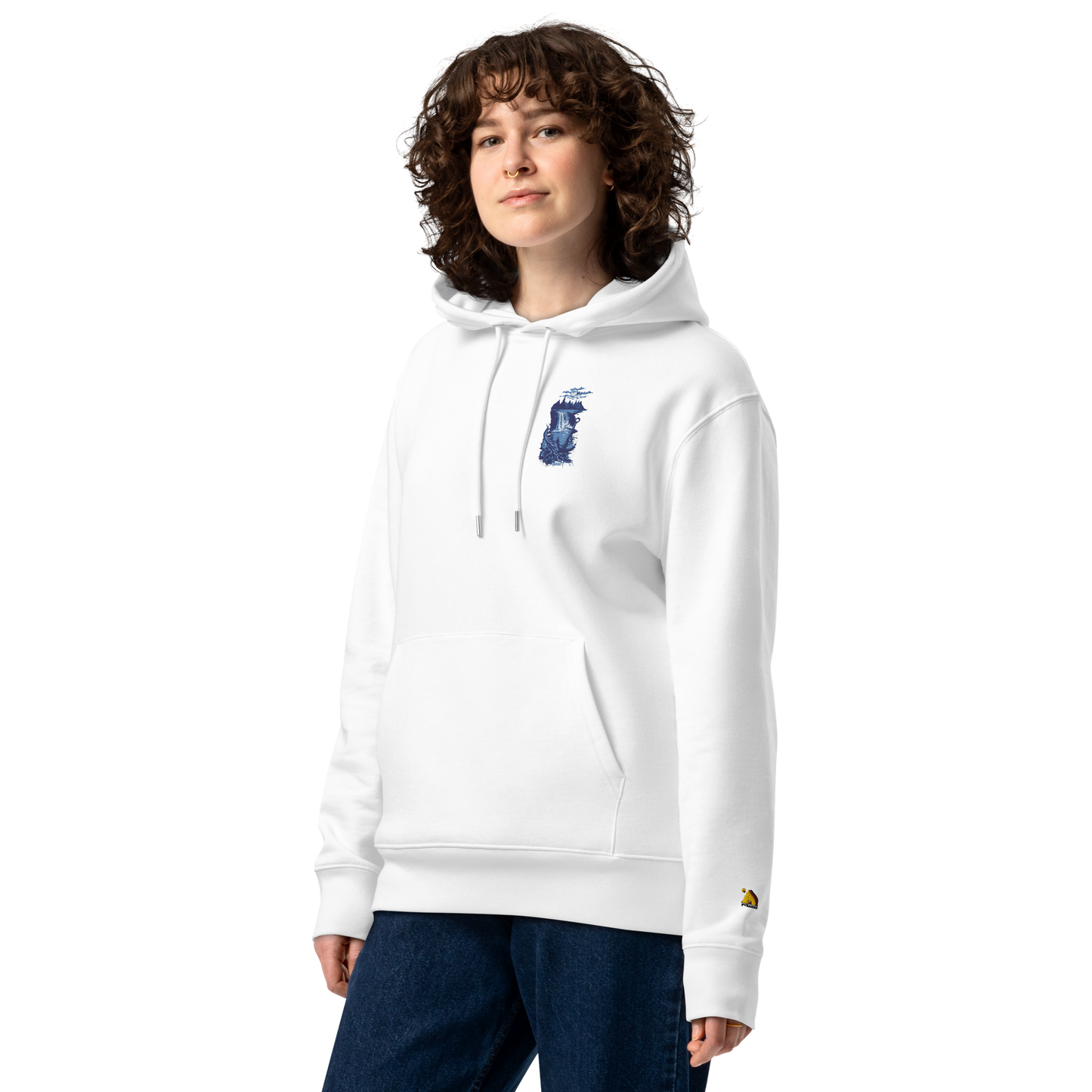 Premium Organic Music-Inspired Hoodie with Spotify Code | Pyramason MHD8