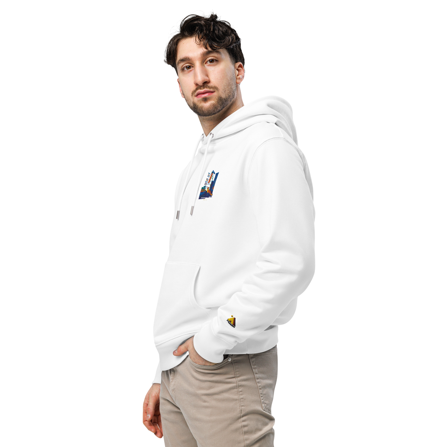 Premium Organic Music-Inspired Hoodie with Spotify Code | Pyramason MHD7