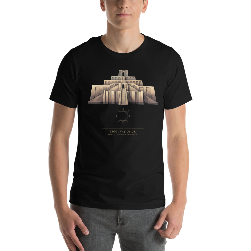 Ziggurat of Ur Site-Emblem T-Shirt, Iraq