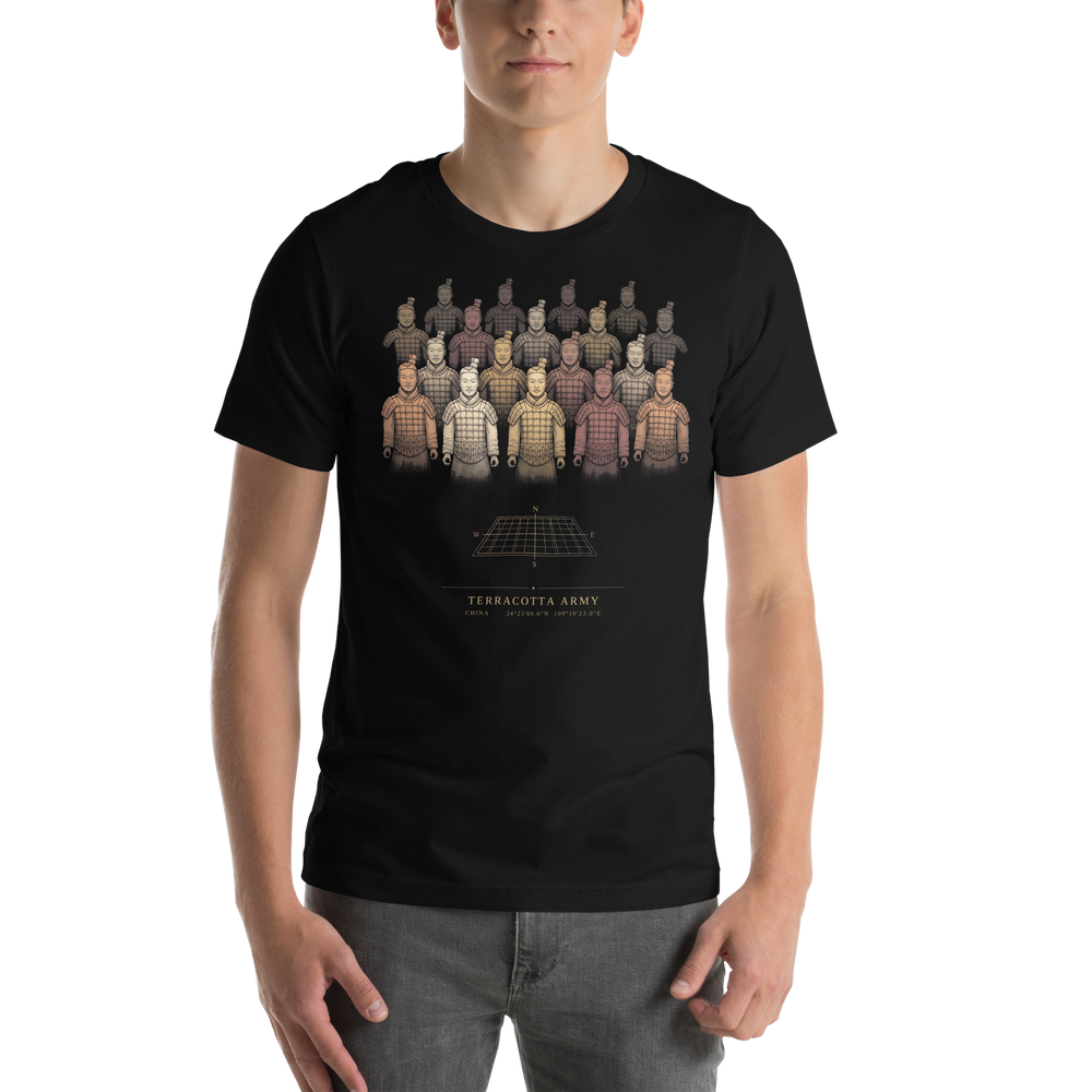 Terracotta Army Site-Emblem T-Shirt, China