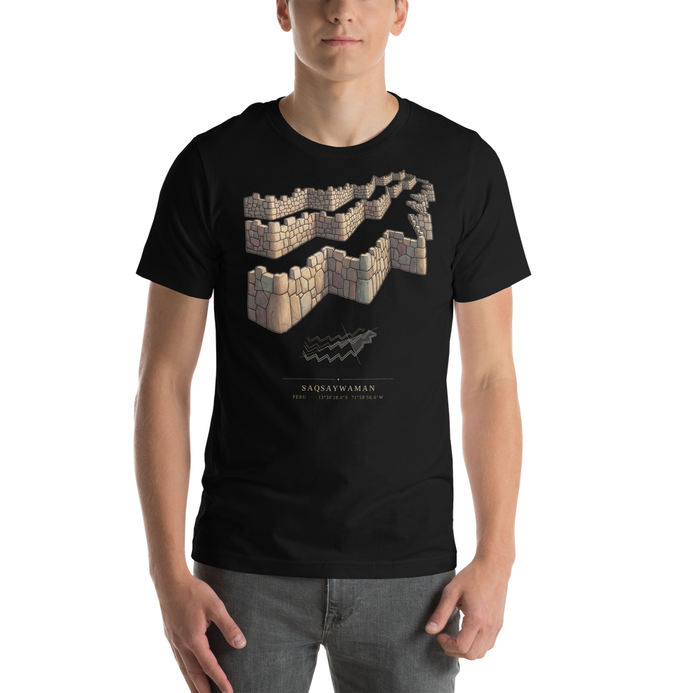 Sacsayhuamán Site-Emblem T-Shirt, Peru
