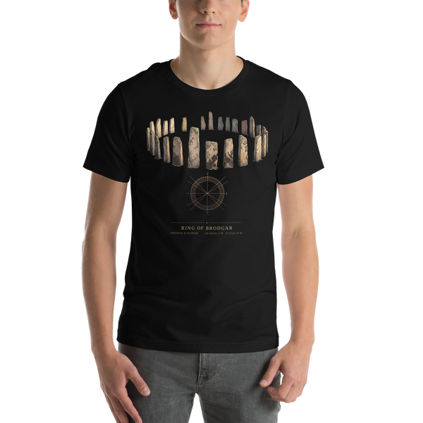 Ring of Brodgar Site-Emblem T-Shirt, Scotland