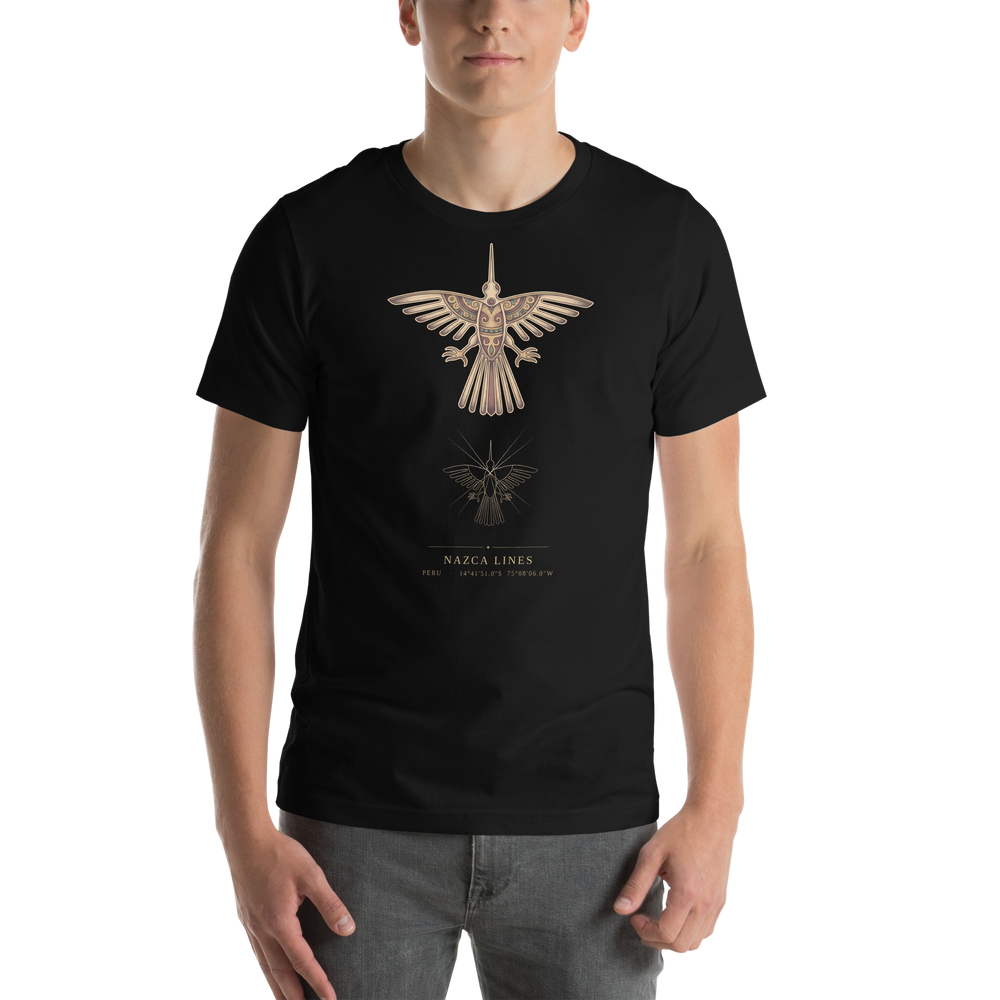 Nazca Lines Site-Emblem T-Shirt, Peru