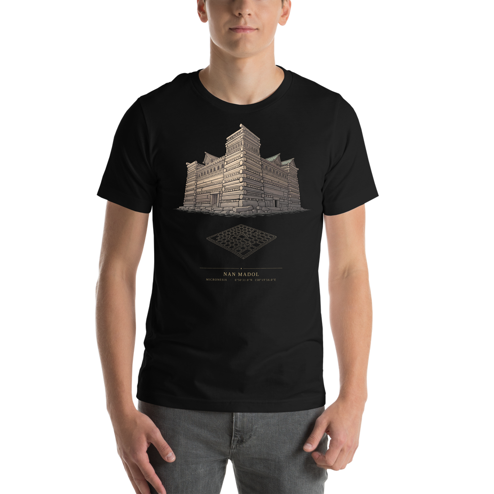 Nan Madol Site-Emblem T-Shirt, Micronesia