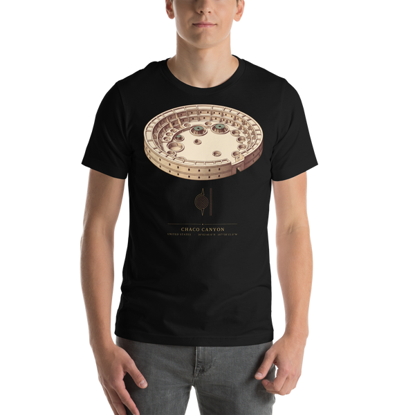 Chaco Canyon Site-Emblem T-Shirt, USA