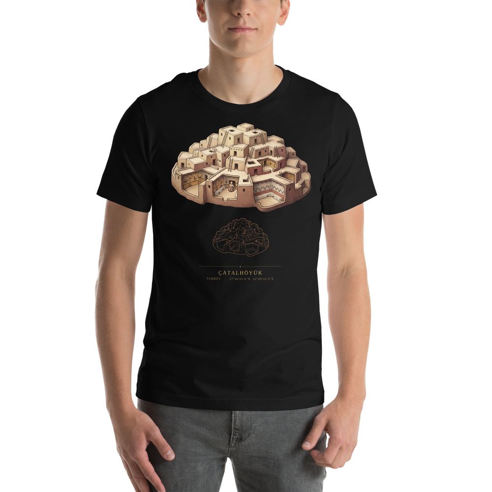 Çatalhöyük Site-Emblem T-Shirt, Turkey