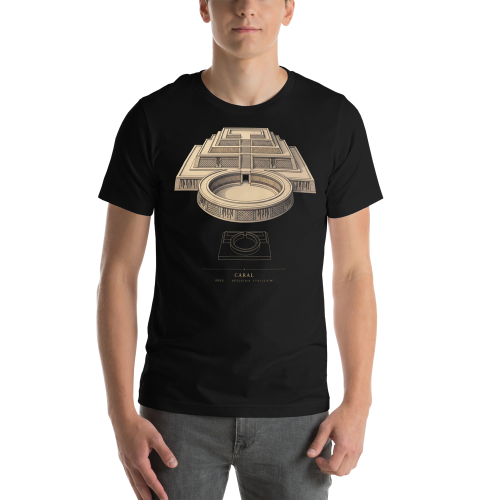 Caral Site-Emblem T-Shirt, Peru