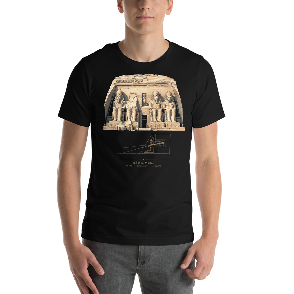 Abu Simbel Site-Emblem T-Shirt, Egypt