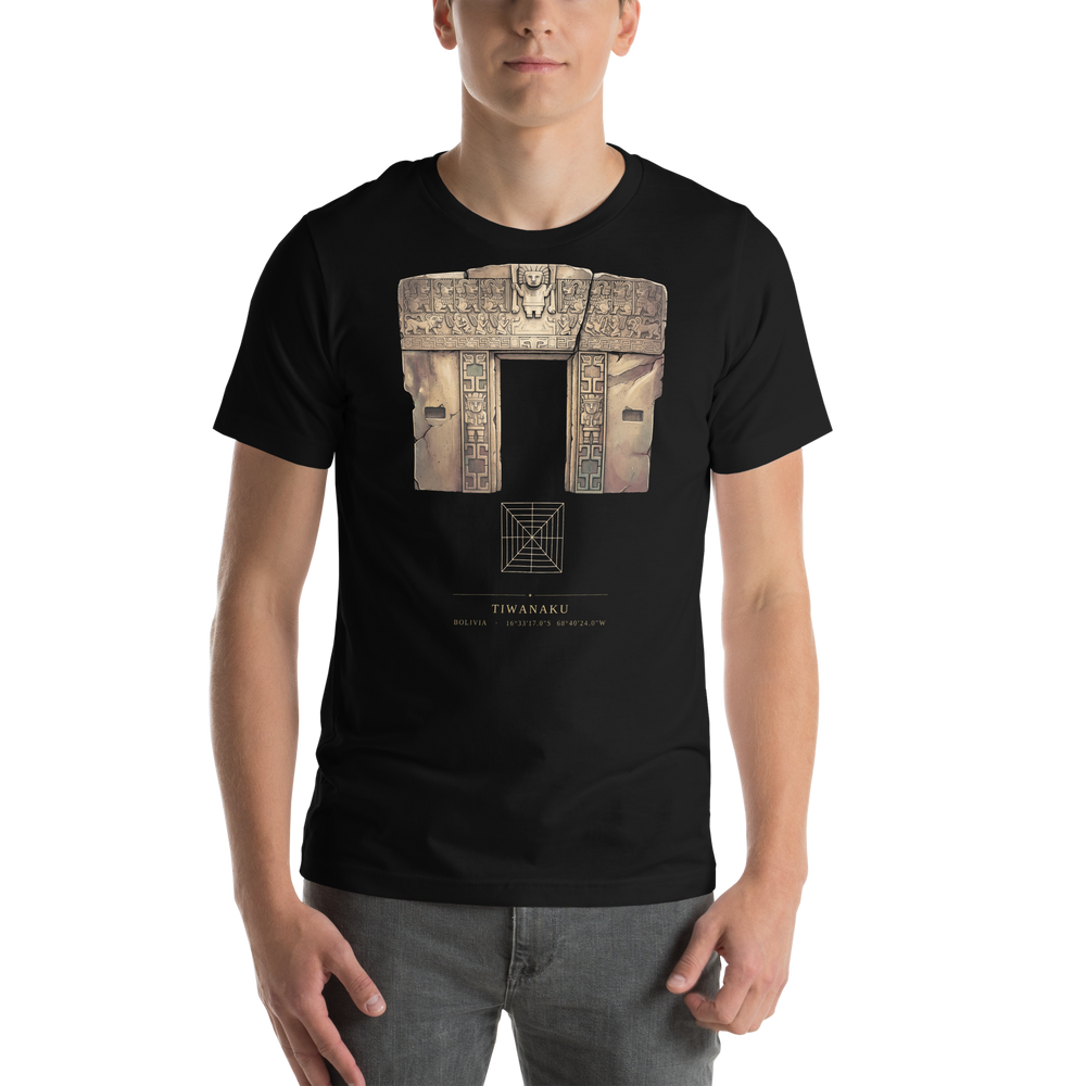 Tiwanaku Site-Emblem T-Shirt, Bolivia