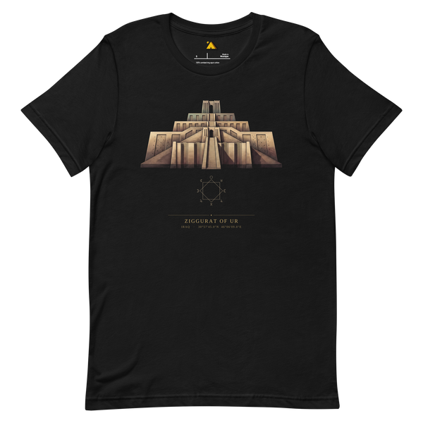 Ziggurat of Ur Site-Emblem T-Shirt, Iraq