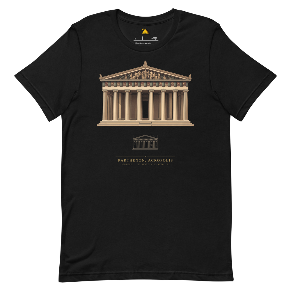 Parthenon Site-Emblem T-Shirt, Greece