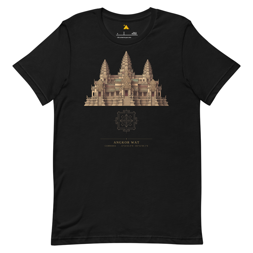 Angkor Wat Site-Emblem T-Shirt, Cambodia