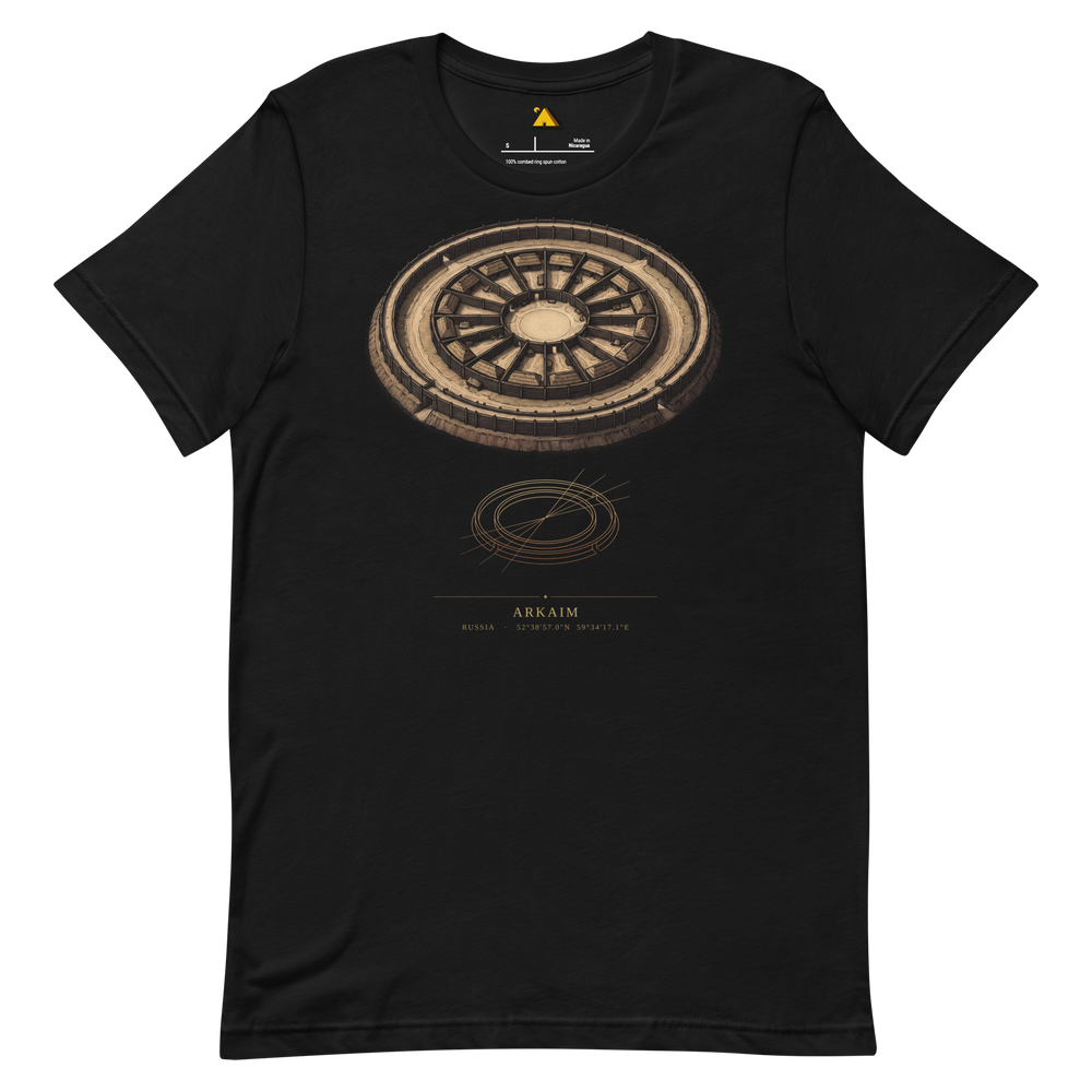 Arkaim Site-Emblem T-Shirt, Russia