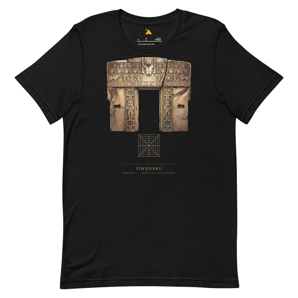 Tiwanaku Site-Emblem T-Shirt, Bolivia