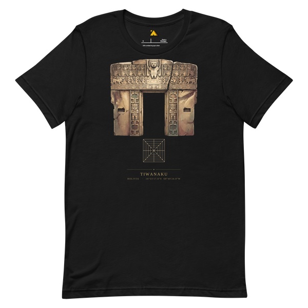 Tiwanaku Site-Emblem T-Shirt, Bolivia