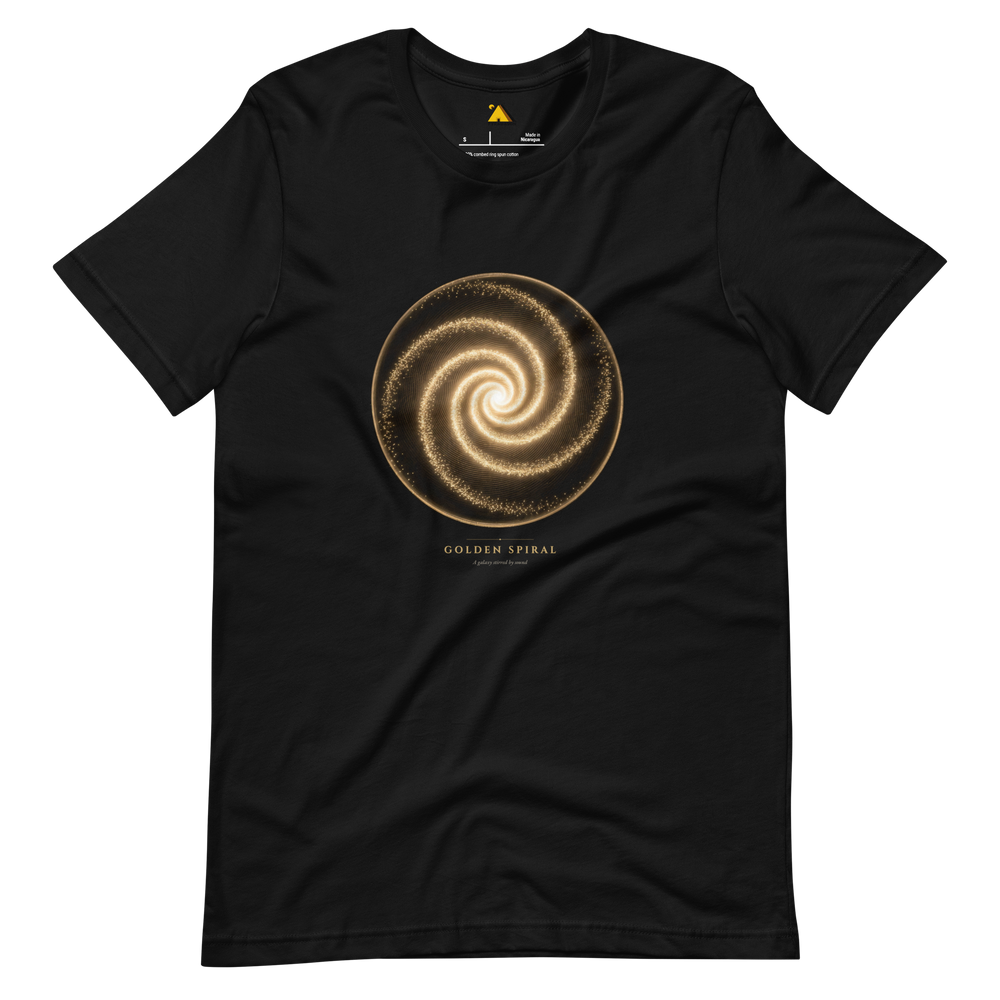Golden Spiral T-Shirt | Pyramason