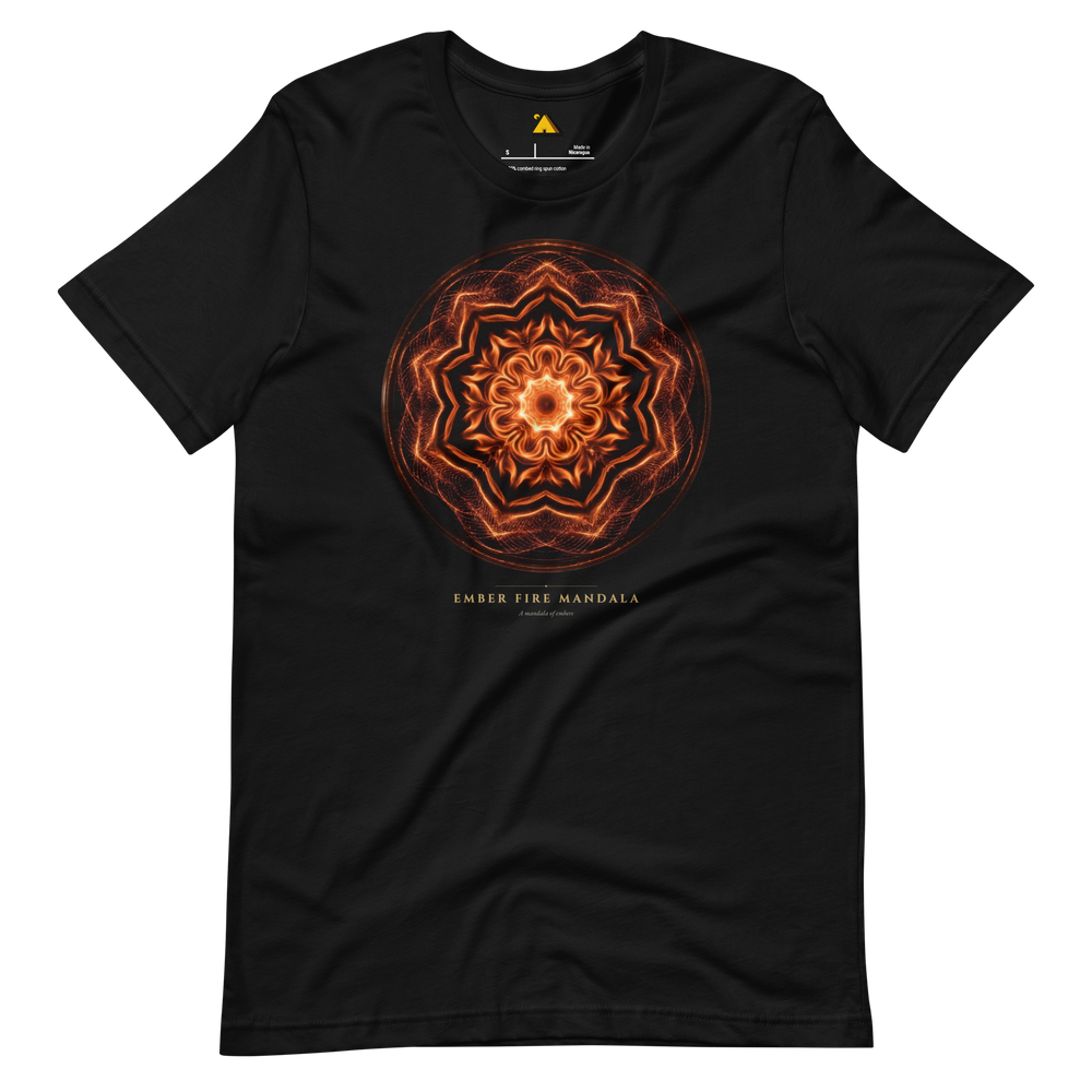 Ember Fire Mandala T-Shirt | Pyramason