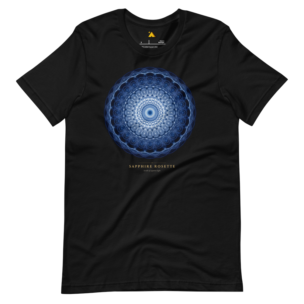Sapphire Rosette T-Shirt | Pyramason