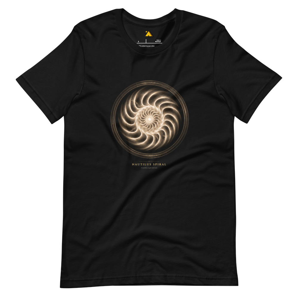 Nautilus Spiral T-Shirt | Pyramason