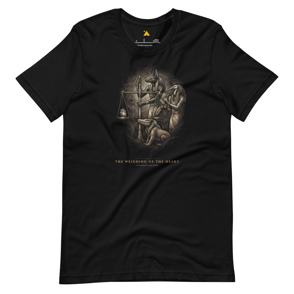 The Weighing of the Heart T-Shirt | Pyramason