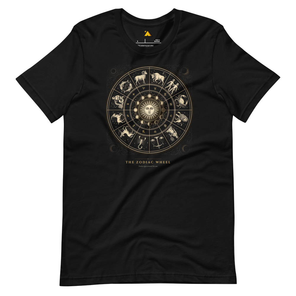 The Zodiac Wheel T-Shirt | Pyramason