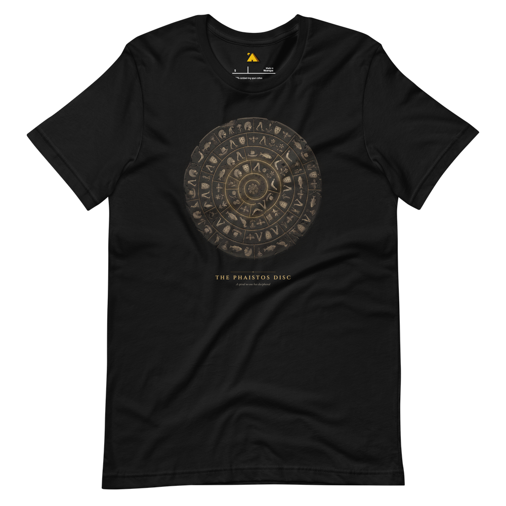 The Phaistos Disc T-Shirt | Pyramason