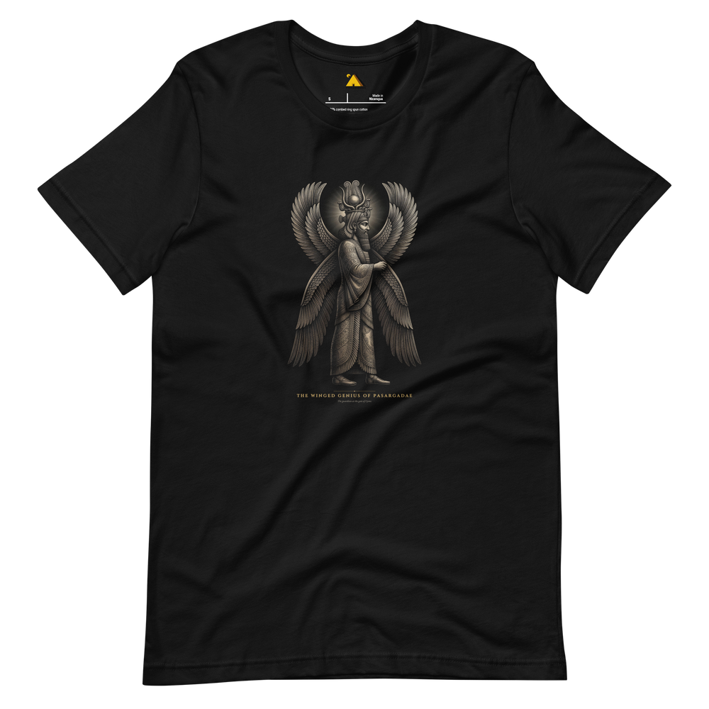 The Winged Genius of Pasargadae T-Shirt | Pyramason