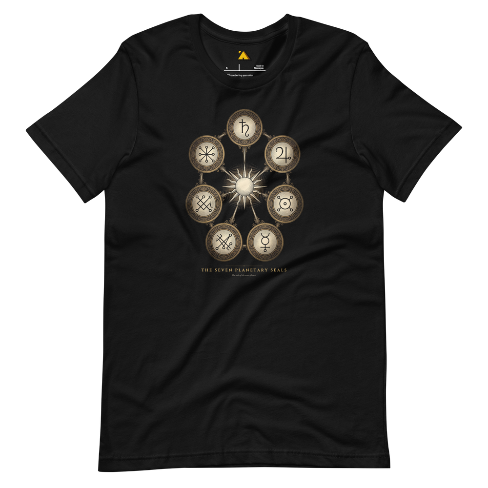 The Seven Planetary Seals T-Shirt | Pyramason
