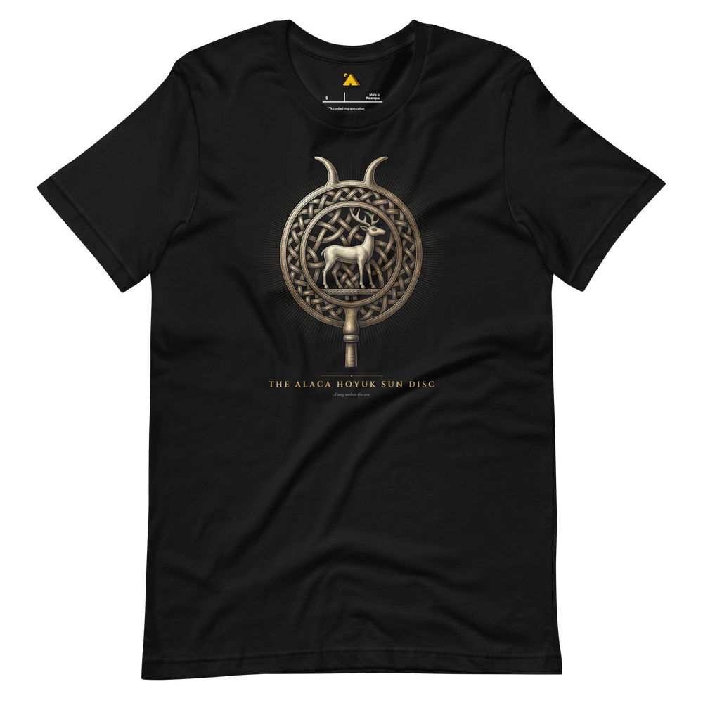 The Alaca Hoyuk Sun Disc T-Shirt | Pyramason