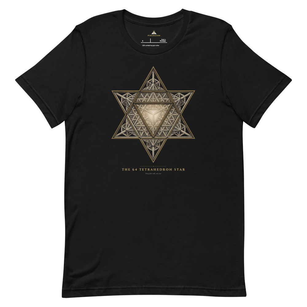 The 64 Tetrahedron Star T-Shirt