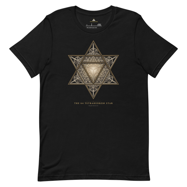 The 64 Tetrahedron Star t-shirt, Pyramason
