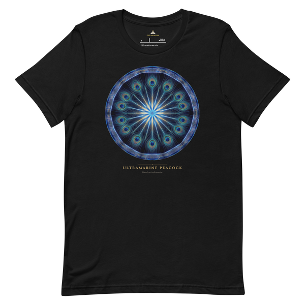 Ultramarine Peacock t-shirt, Pyramason