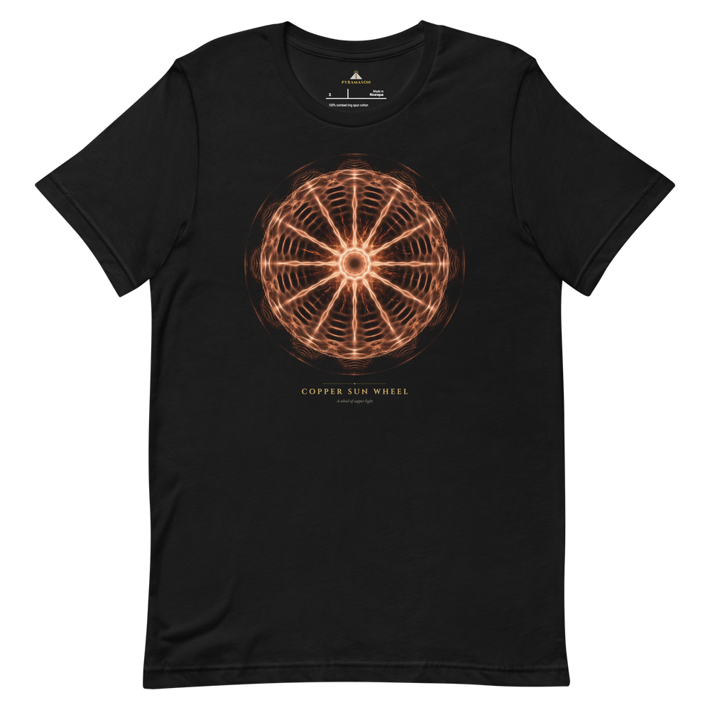 Copper Sun Wheel T-Shirt