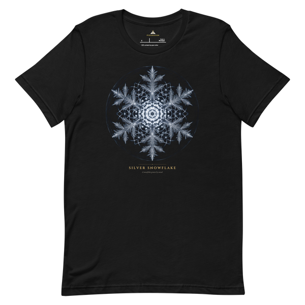 Silver Snowflake t-shirt, Pyramason