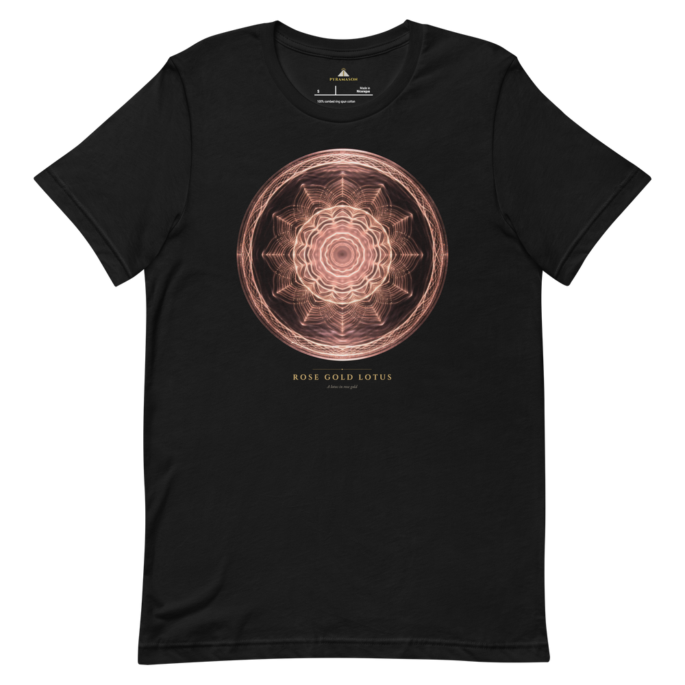 Rose Gold Lotus T-Shirt