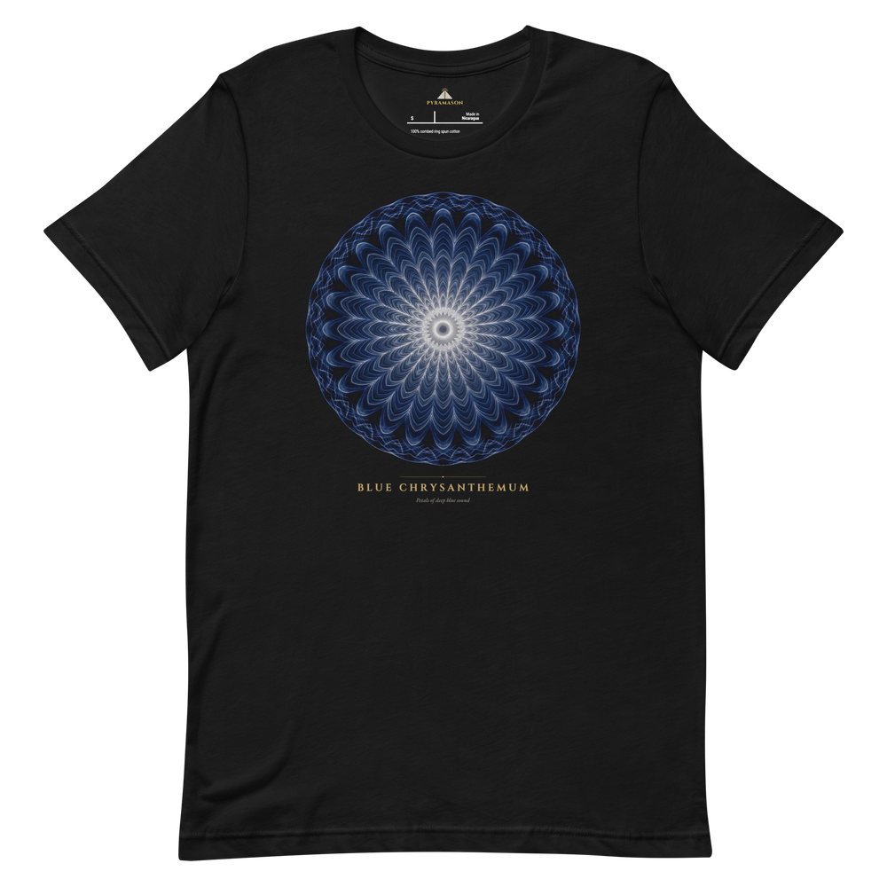 Blue Chrysanthemum T-Shirt