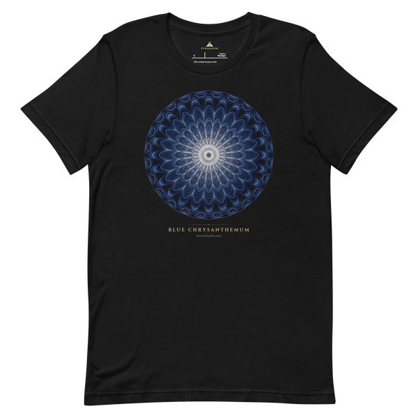 Blue Chrysanthemum T-Shirt